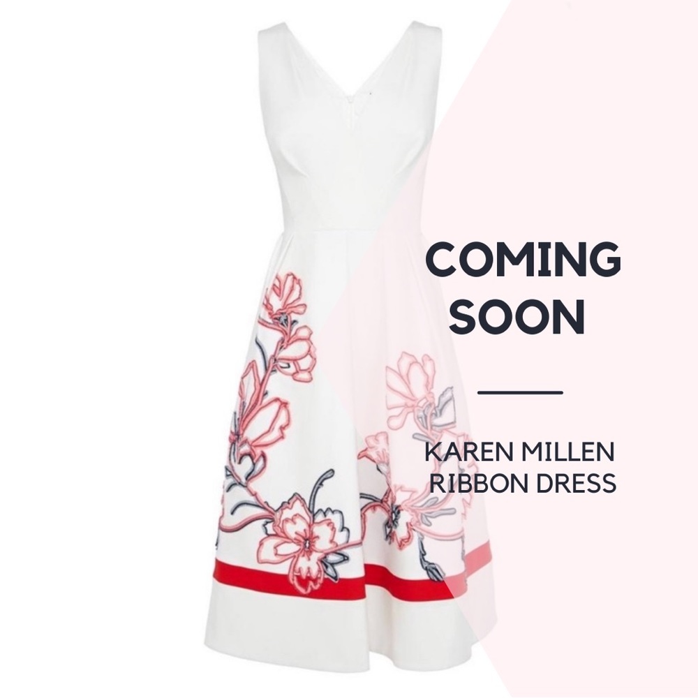 Coming Soon: Karen Millen Ribbon Dress
